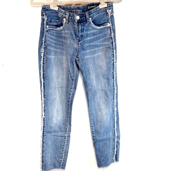 BLANKNYC Frays For Days Skinny Ankle Jeans Womens Size 29 *Host Pick* - Picture 4 of 7